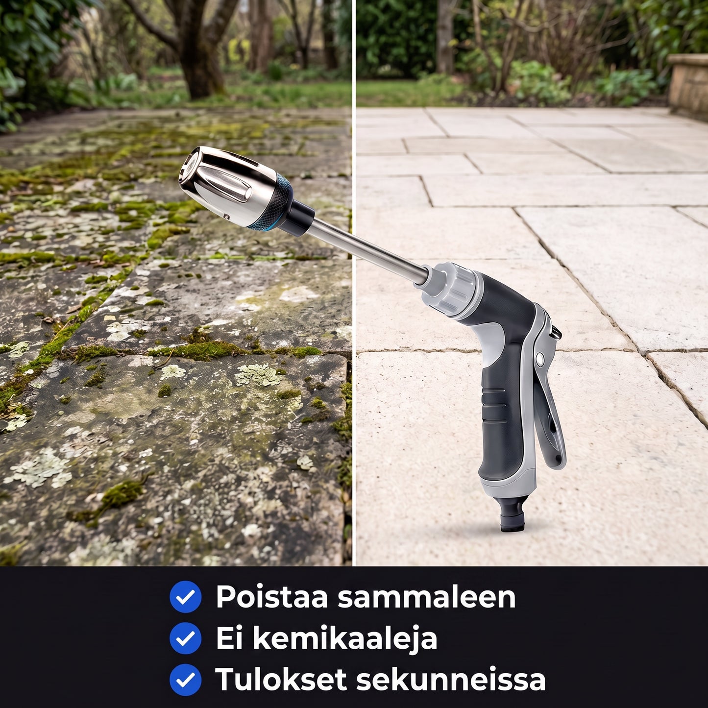 Zvarelo — Kannettava korkeapainesuutin