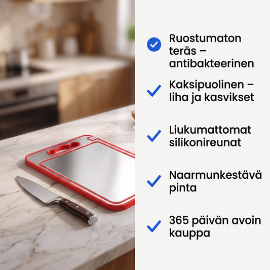 Zvarelo — Antibakteerinen leikkuulauta, joka ei koskaan ime itseensä bakteereja tai hajua