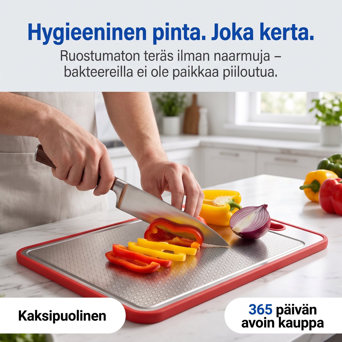 Zvarelo — Antibakteerinen leikkuulauta, joka ei koskaan ime itseensä bakteereja tai hajua