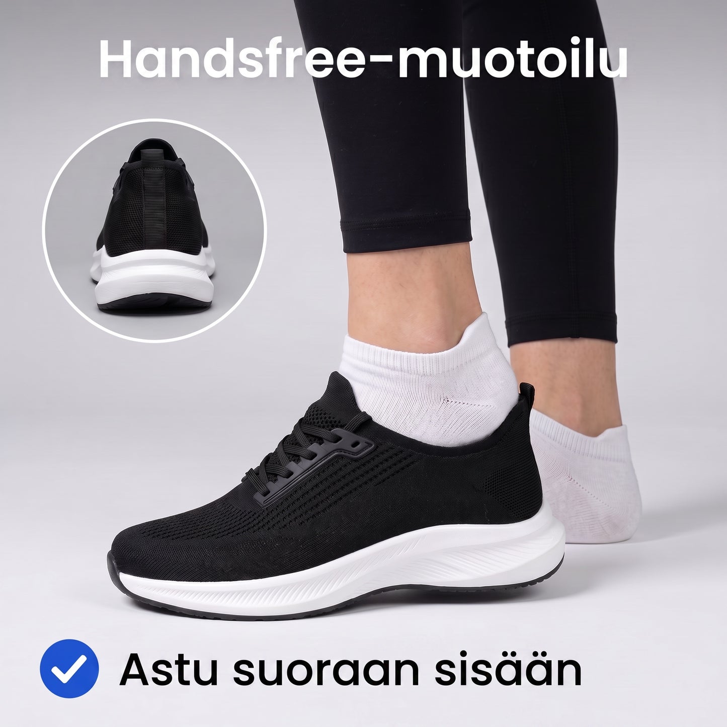Zvarelo CloudStep — Hallux-ystävälliset kengät leveällä kärkiosalla ja saumattomalla sisäpinnalla, joiden ansiosta kävelet koko päivän ilman kipua