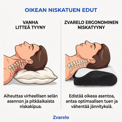 Oikean niskatuen edut