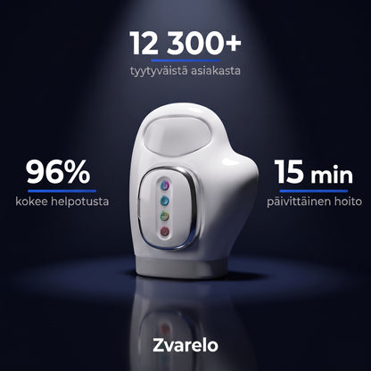 Zvarelo — Käsihieroja ilmakompressiolla ja lämmöllä, joka lievittää jäykkyyttä ja pistelyä 15 minuutissa päivässä