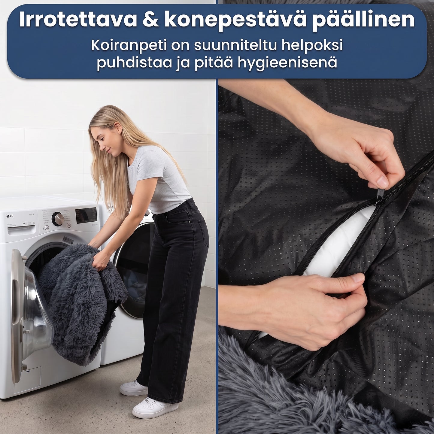 Zvarelo — Koiranpeti, joka antaa koirallesi syvän levon ja tuen koko yön