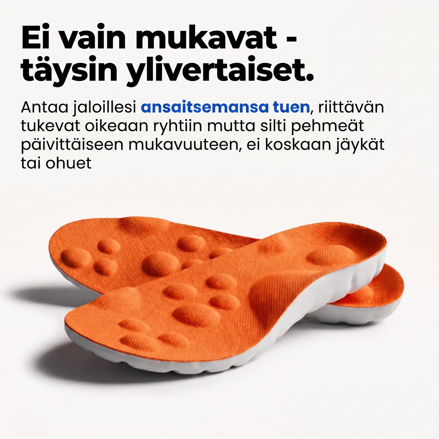 Zvarelo – Pohjalliset anatomisella holvituella ja syvällä kantakupilla