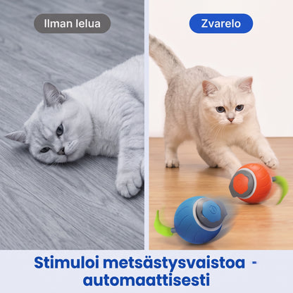 Zvarelo — Kissanlelu, joka liikkuu itsestään ja herättää saalistusvaiston ilman että sinun tarvitsee olla mukana