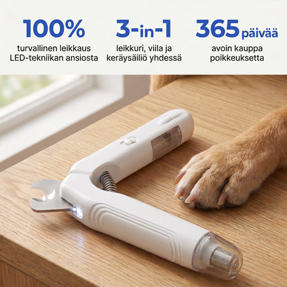 Zvarelo — Kynsileikkuri, jolla leikkaat turvallisesti vahingoittamatta koiraasi