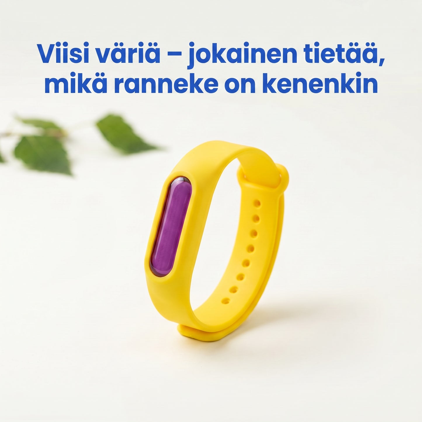 Zvarelo — Hyttysranneke joka pitää hyttyset loitolla ilman iholle suihkuttamista
