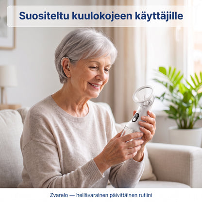 Zvarelo — Korvanpuhdistaja, joka poistaa vahatulpan kotona 3 minuutissa ilman pumpulipuikkoja tai klinikkakäyntiä