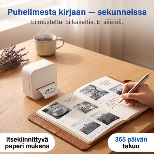 Zvarelo — Kannettava musteeton tulostin, joka muuttaa muistosi joksikin, mitä voit oikeasti pitää kädessä