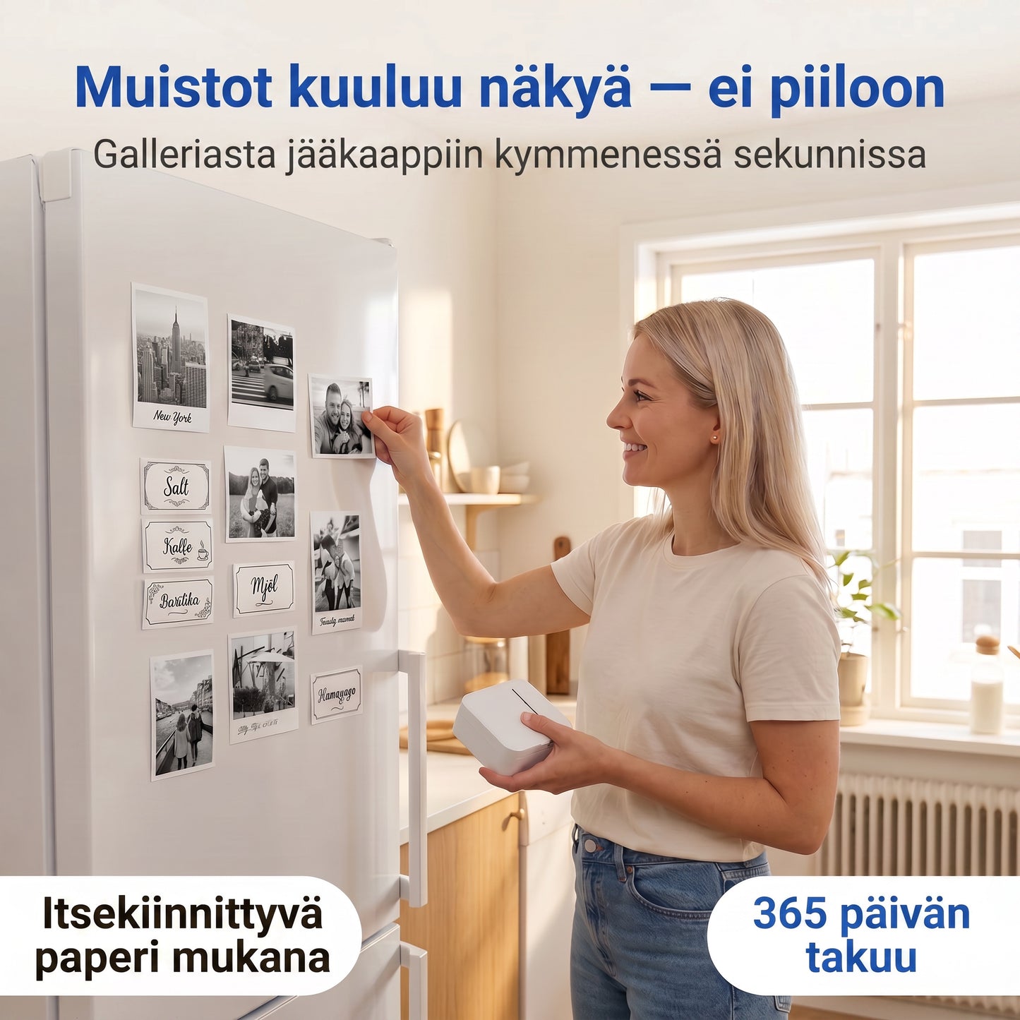 Zvarelo — Kannettava musteeton tulostin, joka muuttaa muistosi joksikin, mitä voit oikeasti pitää kädessä