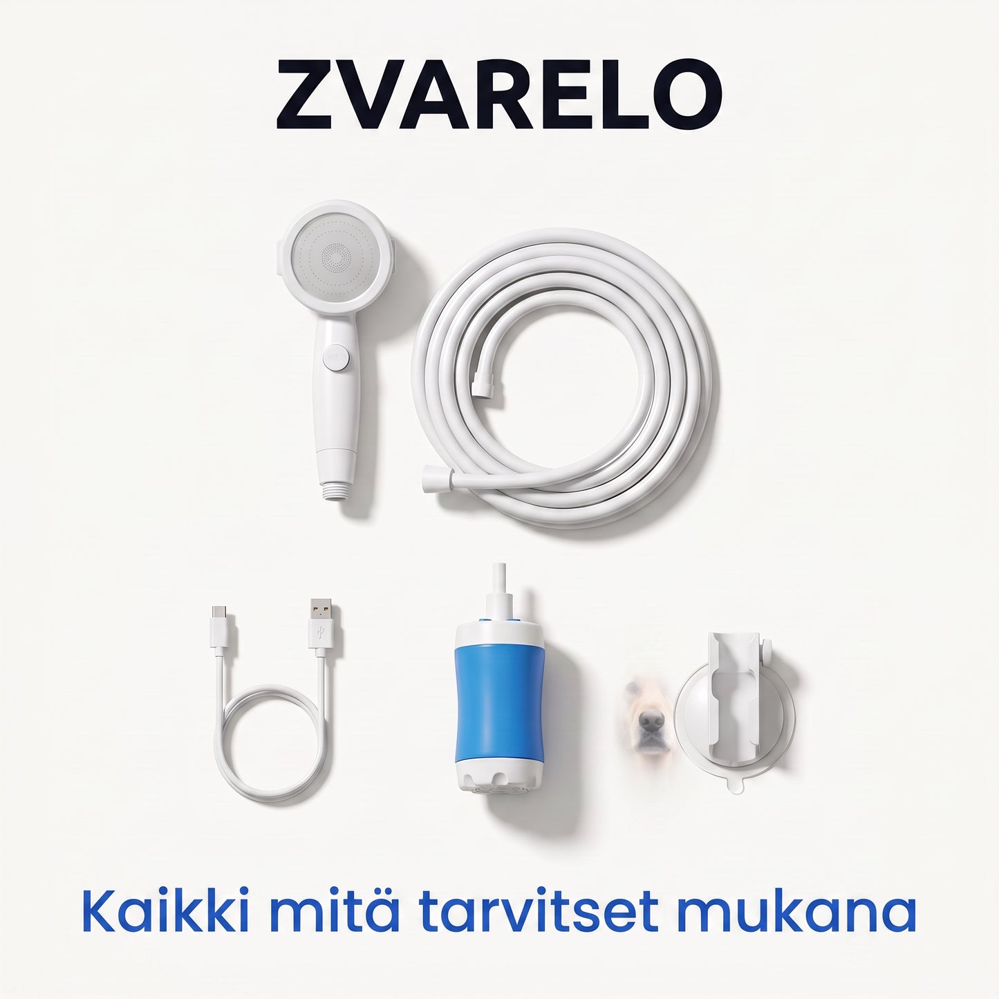 Zvarelo — Kannettava suihku, joka raikastaa sinut missä tahansa alle kahdessa minuutissa