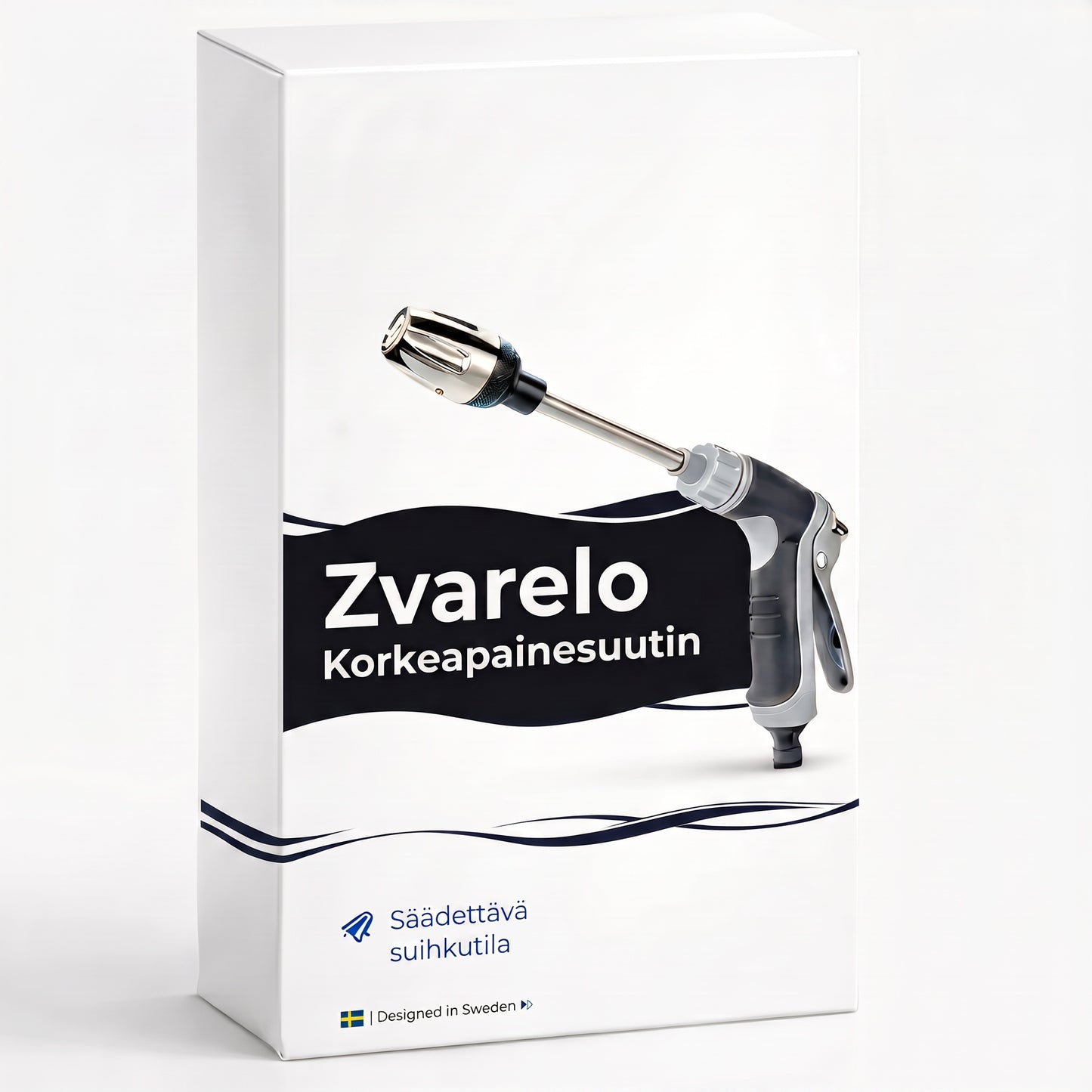 Zvarelo — Kannettava korkeapainesuutin
