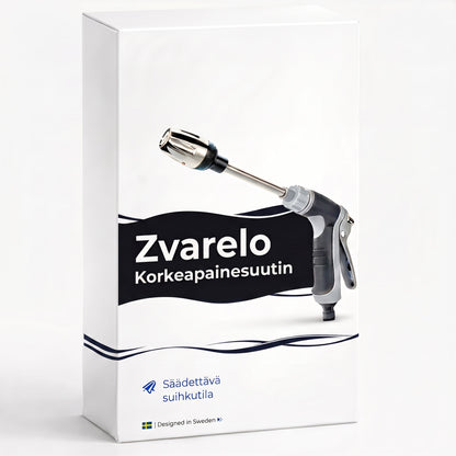 Zvarelo — Kannettava korkeapainesuutin