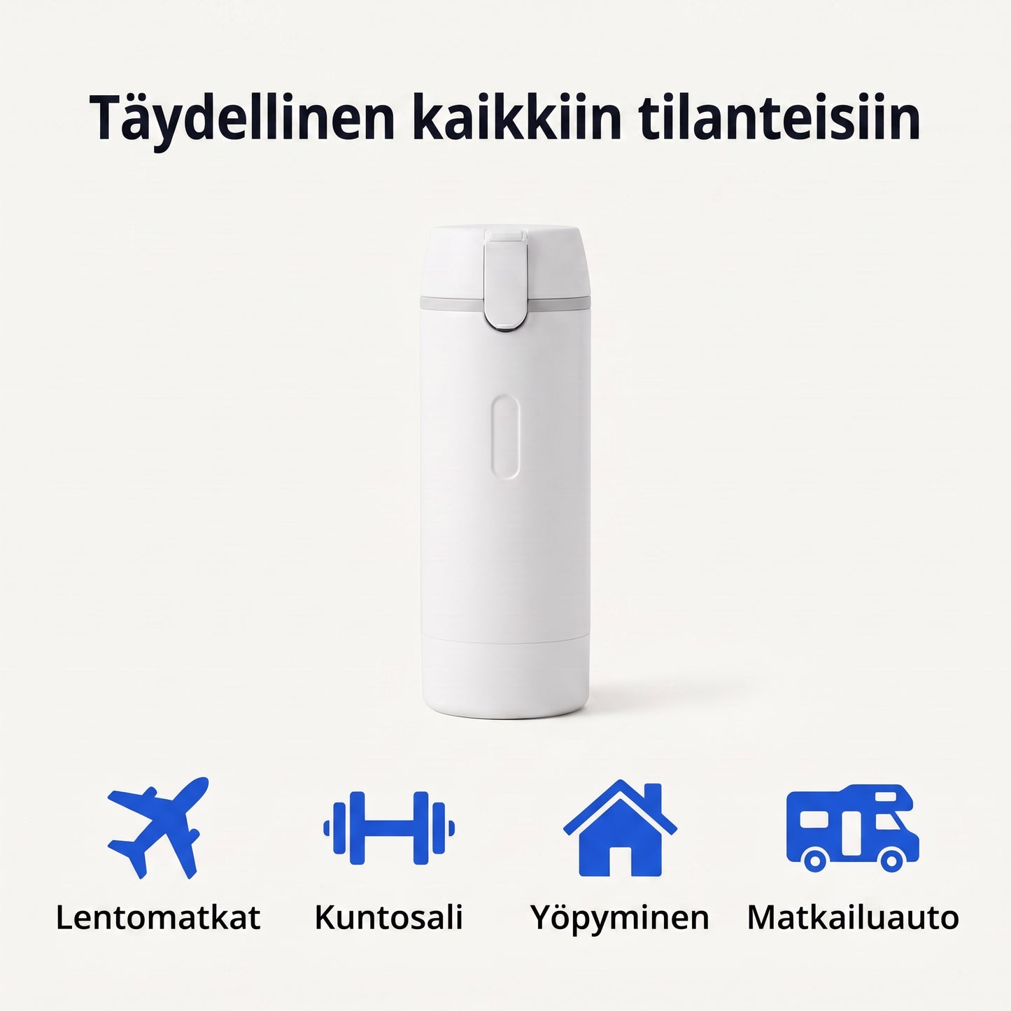 Zvarelo — Matkapullo neljällä pumpulla, joka kokoaa koko rutiinisi vuotamattomasti taskukokoon