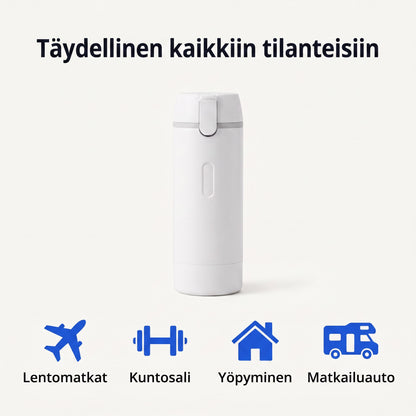 Zvarelo — Matkapullo neljällä pumpulla, joka kokoaa koko rutiinisi vuotamattomasti taskukokoon
