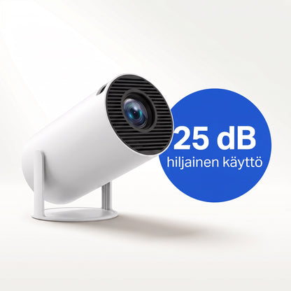 Zvarelo – Älykäs miniprojektori WiFi 6:lla ja 4000+ sovelluksella