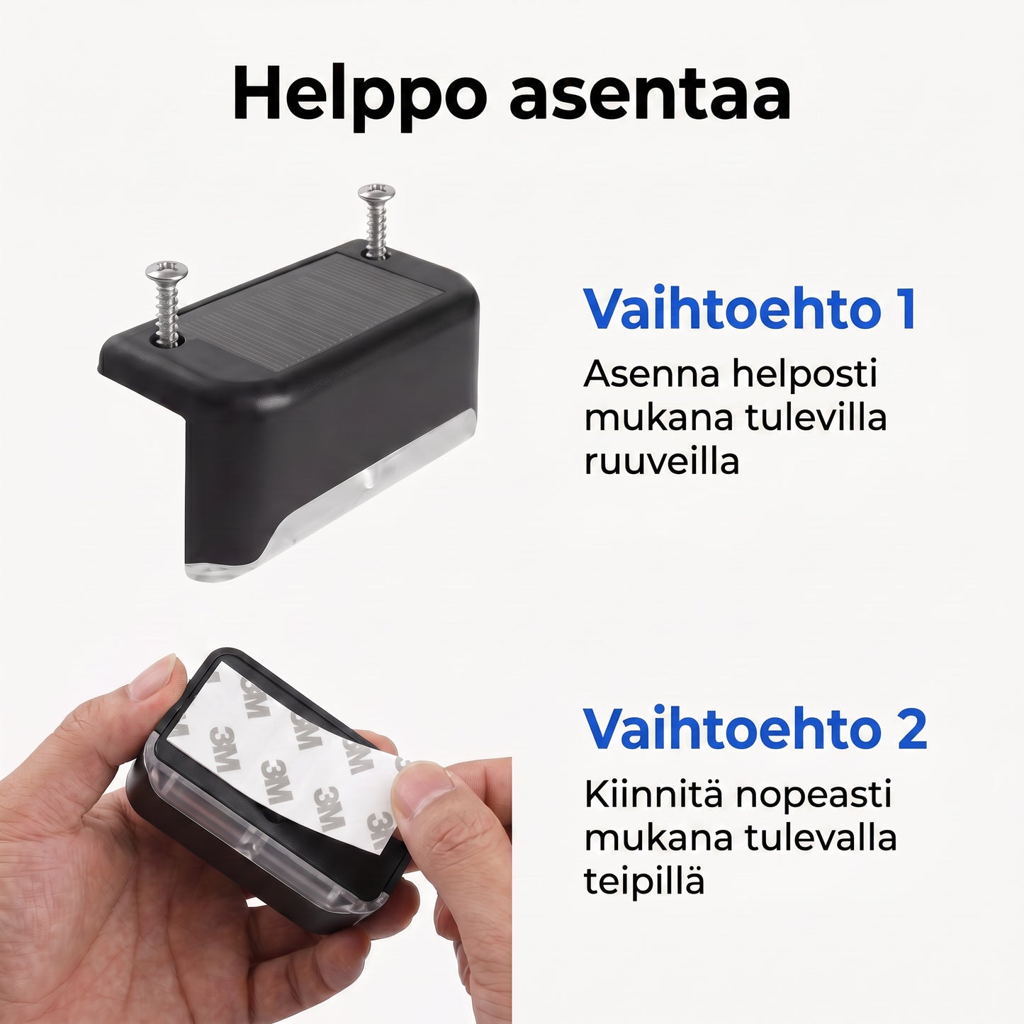 Zvarelo — Aurinkokennovalaisin, joka syttyy automaattisesti ja kestää pohjoiset talvet