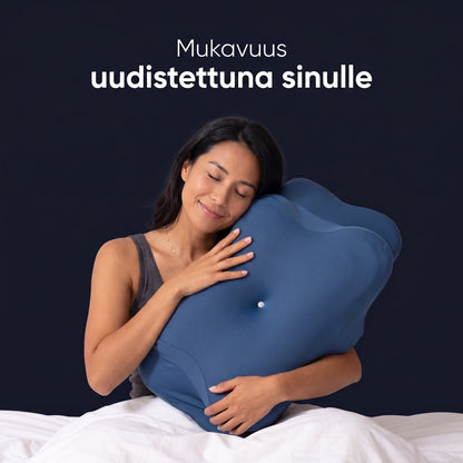 Zvarelo — Ergonominen unityyny muistivaahdolla, joka tukee niskaa ja vähentää aamujäykkyyttä