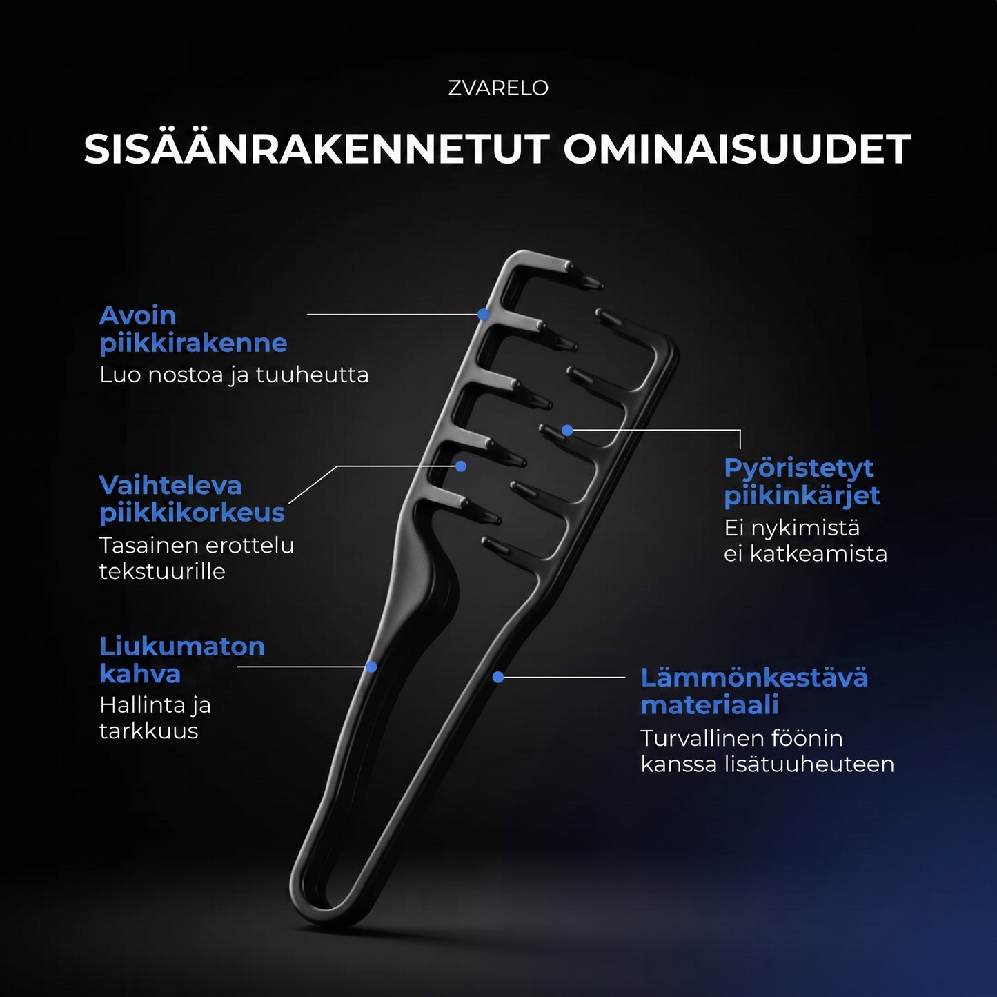 Zvarelo — Muotoilukampa, joka antaa barbershop-tuuheutta 30 sekunnissa