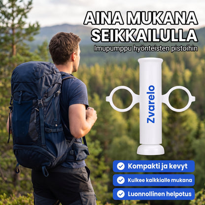 Zvarelo — Imukynä, joka lievittää hyttysenpiston kutinaa suoraan sen lähteestä