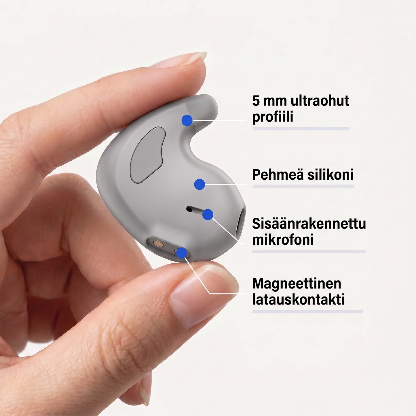 Zvarelo — Langattomat unikuulokkeet, joilla nukahdat musiikin tahtiin ilman johtoja tiellä