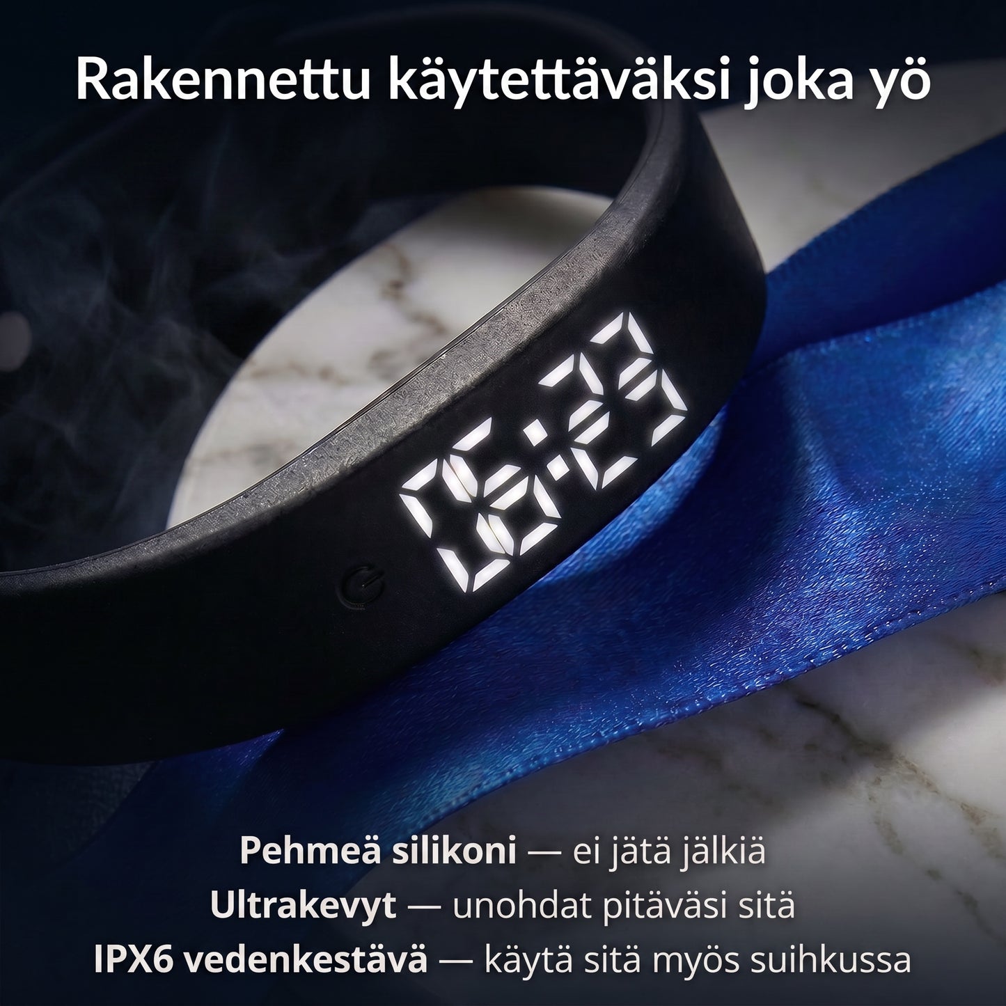 Zvarelo – Värisevä herätysranneke, joka herättää sinut häiritsemättä muita